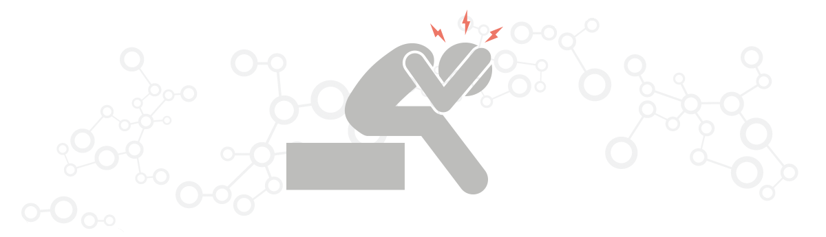 Animation of person in distress